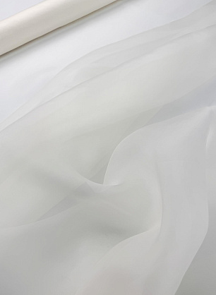 Органза (о) айвори - в интернет-магазине тканей Тессутидея арт. 10-5118