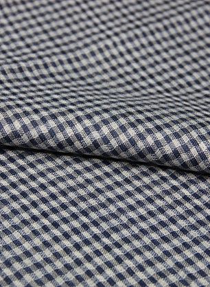 Костюмная (н) сине-бело-бежевая стилизованная клетка ш-160см - в интернет-магазине тканей Тессутидея арт. 05-2319