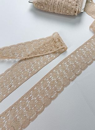 Кружево макраме  Blumarine ш-5см в ассортименте  - итальянские ткани Тессутидея 03-1555