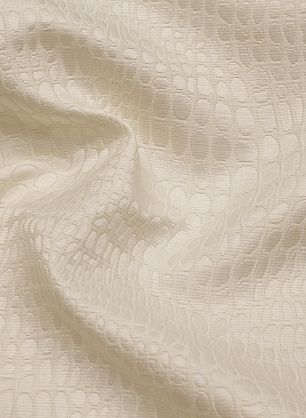 Шелк жаккард (о) молочный - в интернет-магазине тканей Тессутидея арт. 10-3806