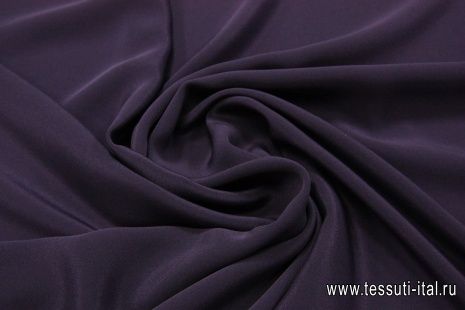 Плательная cadi стрейч (о) фиолетовая Armani - итальянские ткани Тессутидея арт. 02-6345