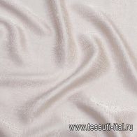 Шелк жаккард (о) светло-бежевый - итальянские ткани Тессутидея арт. 10-2292