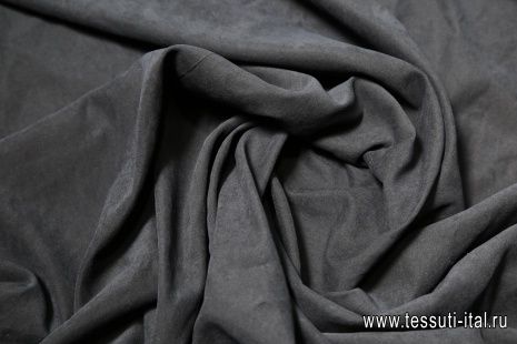 Плательная (о) черная - итальянские ткани Тессутидея арт. 03-4372