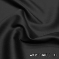 Костюмная дабл (о) черная - итальянские ткани Тессутидея арт. 05-4499