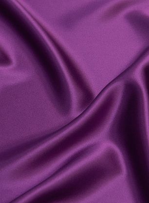 Шелк атлас стрейч (о) фиолетовый - в интернет-магазине тканей Тессутидея арт. 10-1759